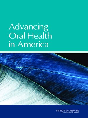 cover image of Advancing Oral Health in America